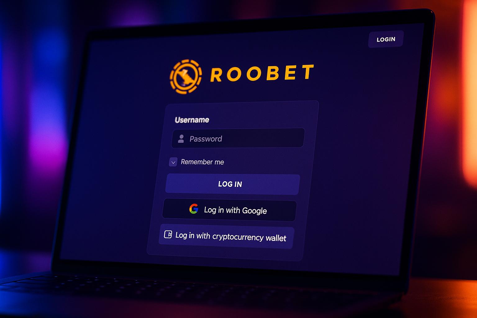 Criar uma nova Conta no plataforma ROOBET